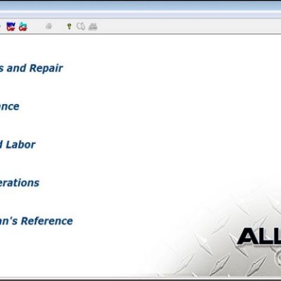 Phần mềm tra cứu ALLDATA phiên bản 10-53 7