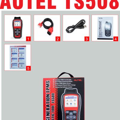 Autel MaxiTPMS TS508- Thiết bị chẩn đoán áp suất lốp 2 Autel MaxiTPMS TS508- Thiết bị chẩn đoán áp suất lốp 5