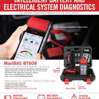 Autel MaxiBAS BT608- Thiết Bị Kiểm Tra Bình Ắc Quy 13