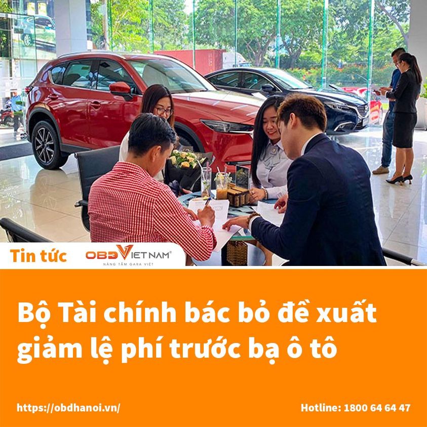 BỘ TÀI CHÍNH BÁC BỎ ĐỀ XUẤT GIẢM LỆ PHÍ TRƯỚC BẠ 6