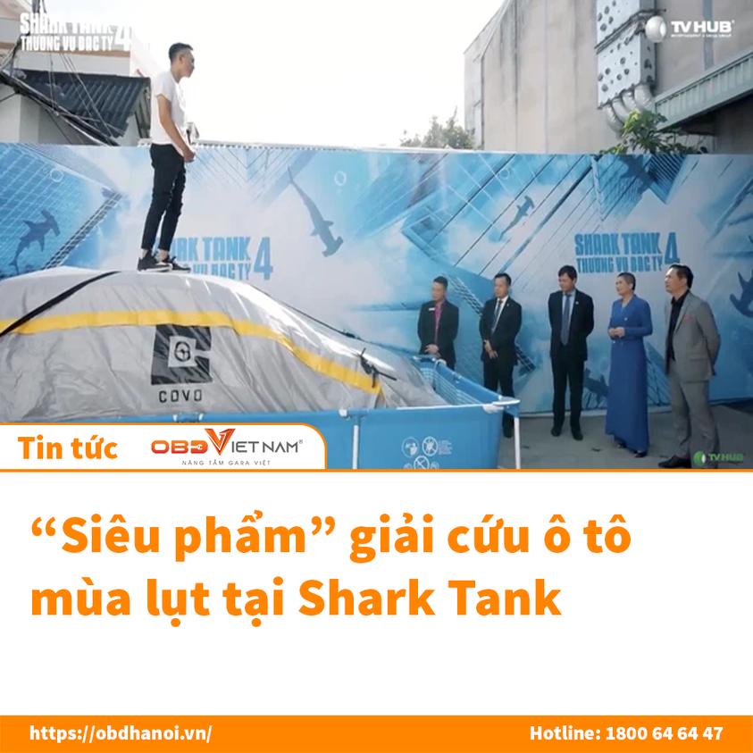 Giải pháp chống ngập hiệu quả cho xe COVO 3