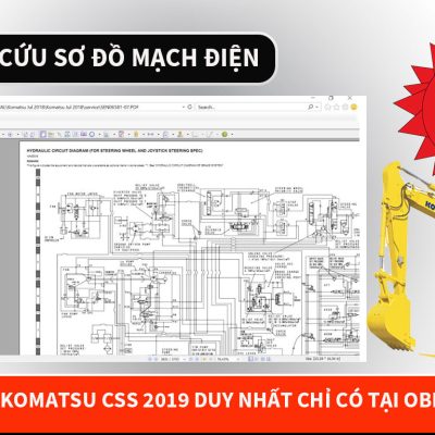 PHẦN MỀM KOMATSU CSS 2019 10
